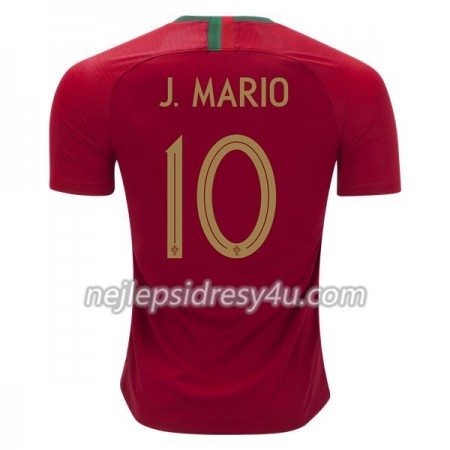 Fotbalový Dres Portugalsko J.Mario 10 Domácí MS 2018